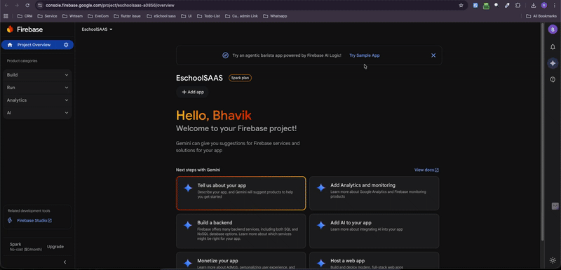 Firebase CLI Demo